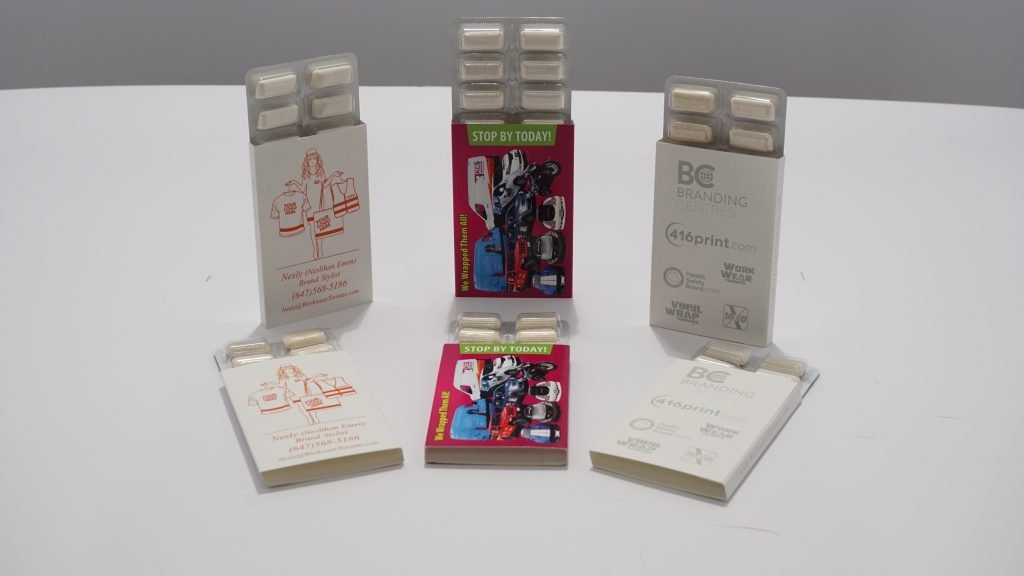 8 Unique Business Cards Ideas to Stand Out - Gum Pack Business Cards