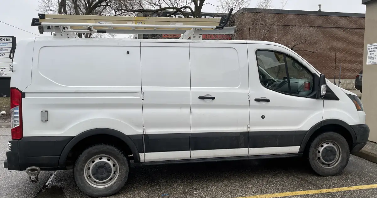 Ford Transit - Exclusive Alarms - Before