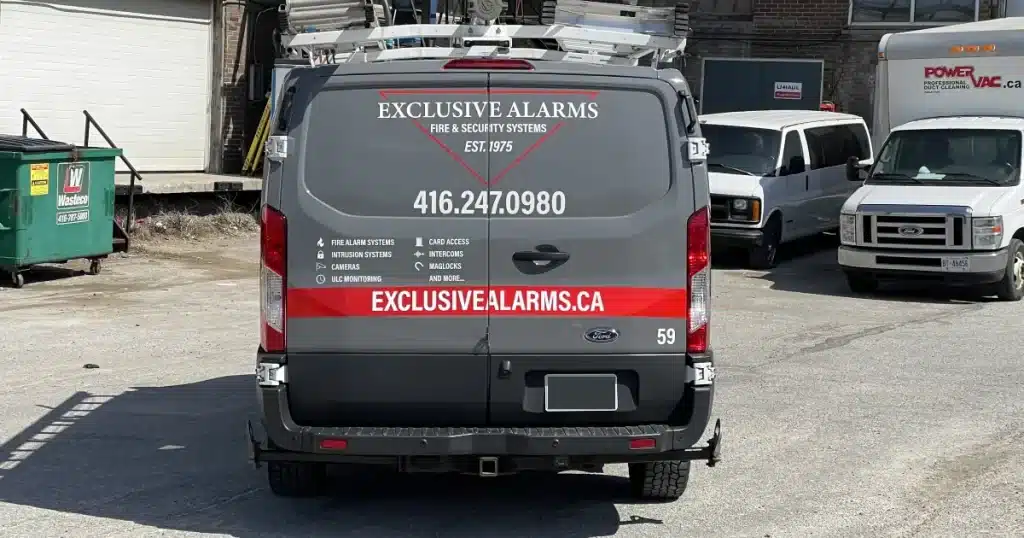 Ford Transit - Partial Van Wrap by Branding Centres - After - Back View