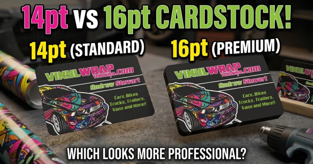 14pt vs 16pt Cardstock