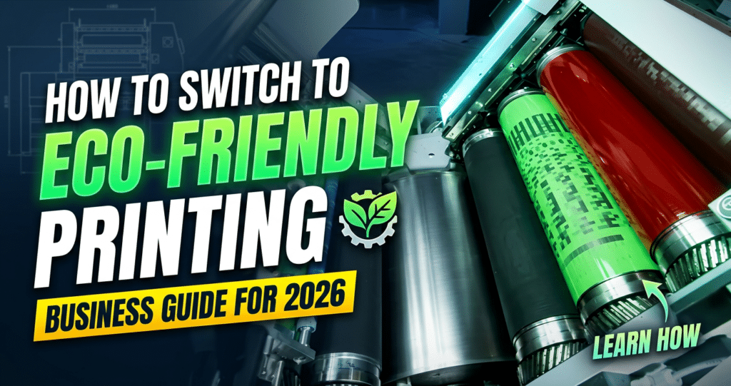 How to Switch to Eco Friendly Printing A Business Guide for 2026